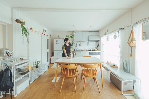 3人兄弟との賑やか団地暮らし。散らからない部屋づくりのポイントとは 