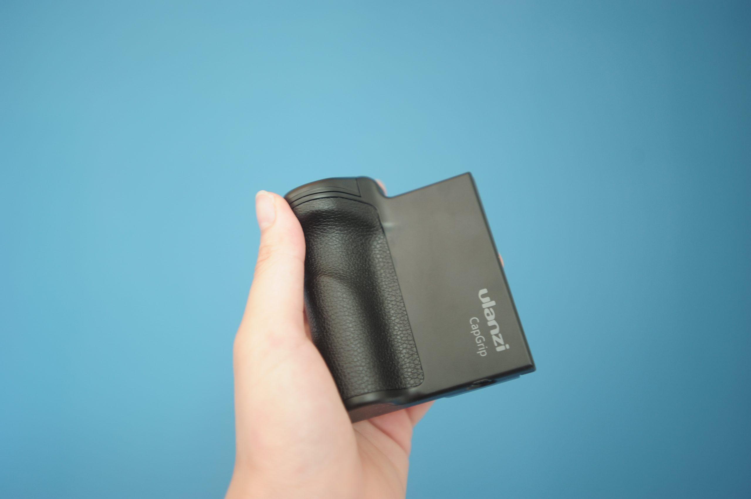 Ulanzi スマホグリップ スマートフォンホルダー 撮影用ライト付き 三脚