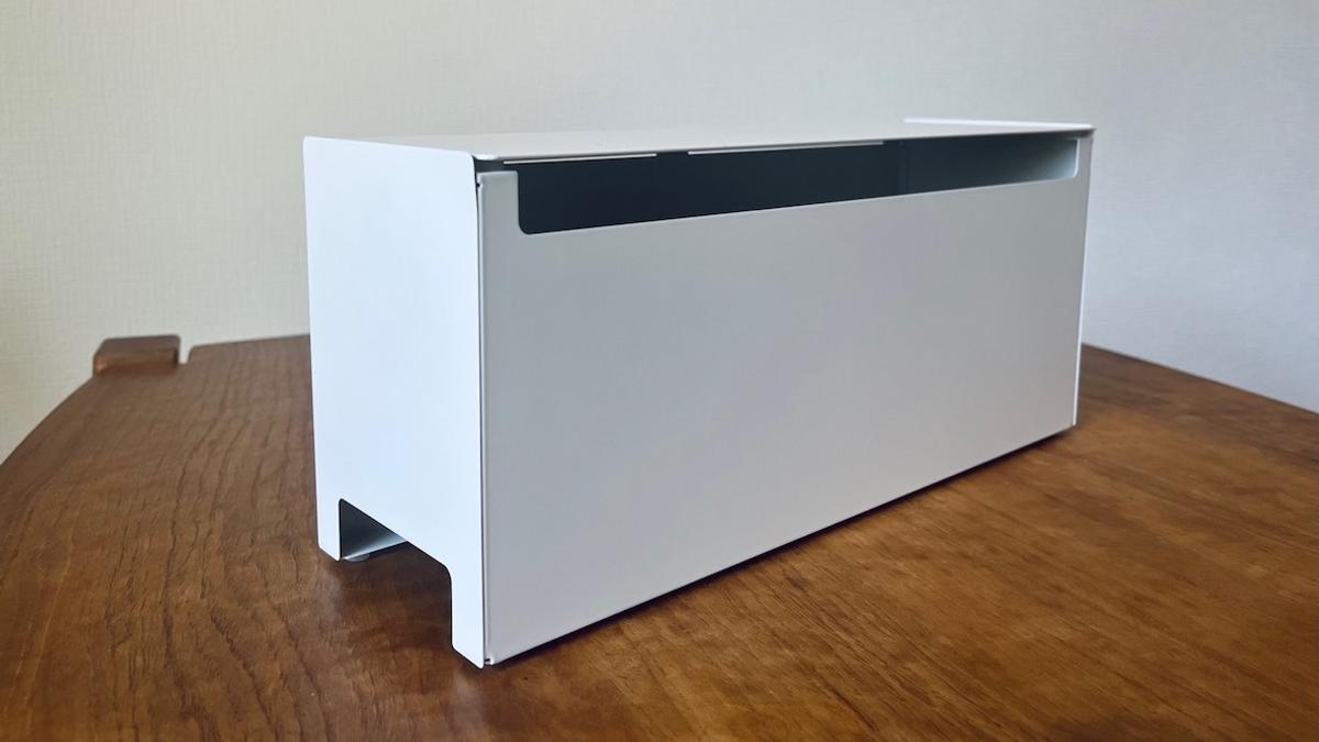 無印良品 木製折りたたみテーブル ケーブル収納付き（ルーター