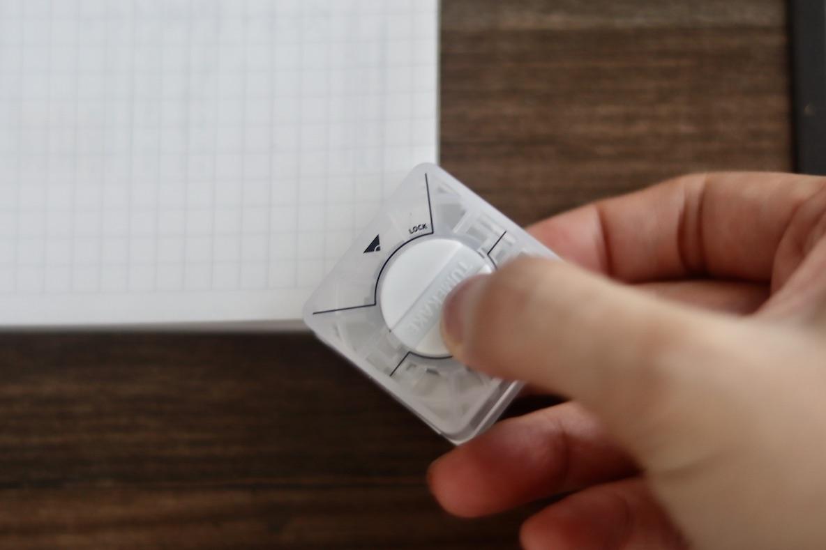 サンスター文具の「ツメカケ」のおかげで、スッキリ美ノートが作れる