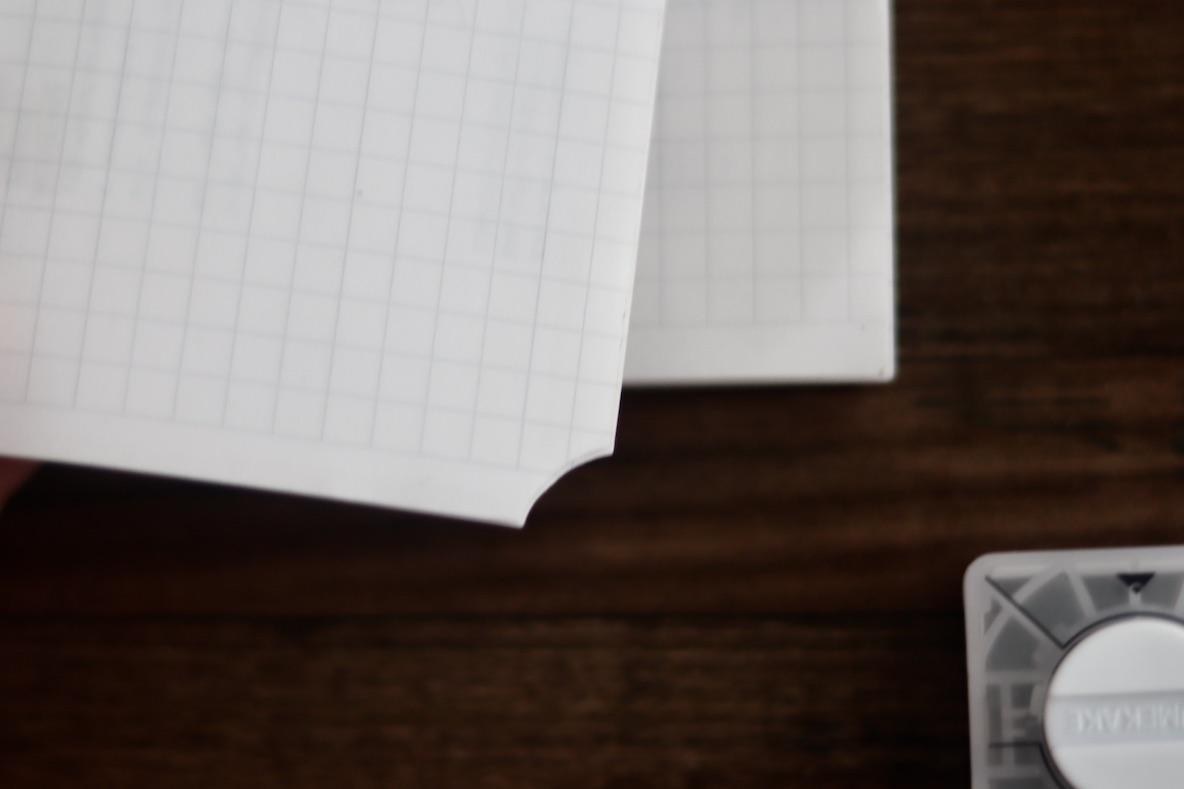 サンスター文具の「ツメカケ」のおかげで、スッキリ美ノートが作れる