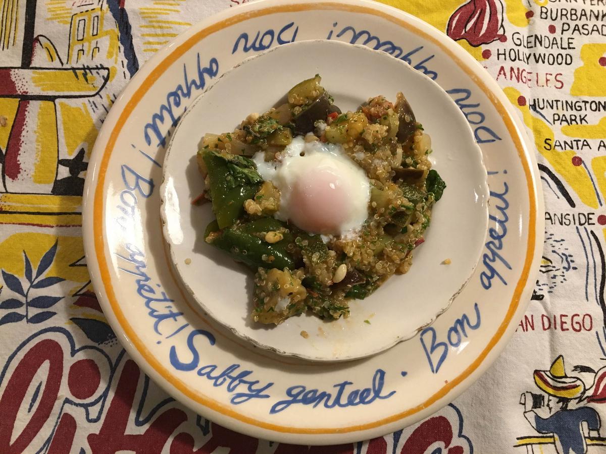 夏キヌアの朝食ボウルのレシピ