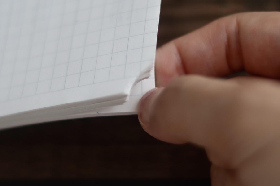 サンスター文具の「ツメカケ」のおかげで、スッキリ美ノートが作れる