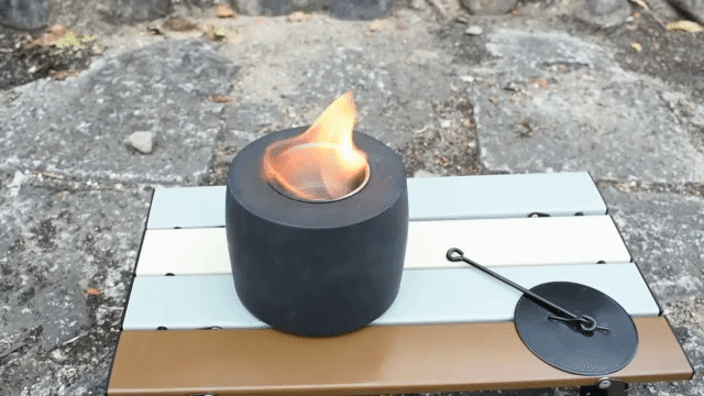 手軽に焚き火体験ができる！ 無煙無臭の「FIRE POT」を試してみた
