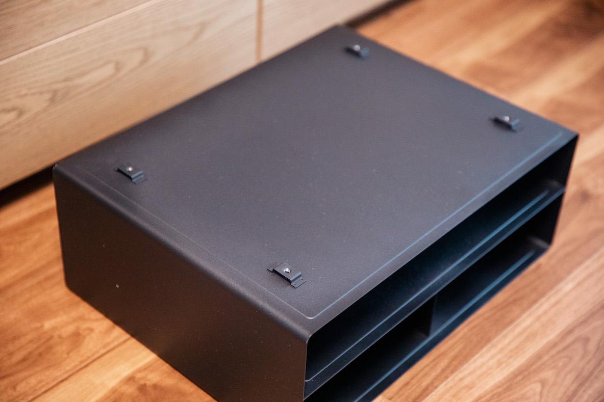 山崎実業の「プリンターラック」で我慢してたプリンター周りの