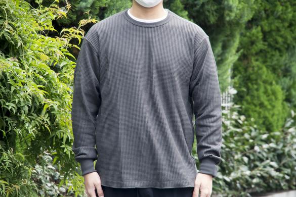 裏起毛で気持ちいい〜！ THE NORTH FACEの「ワッフルクルーロンT」が 