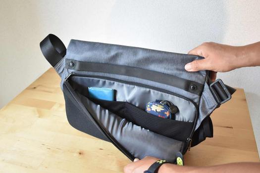 3倍に拡張するスリングバッグ、「SEKKEI M-Sling」を試してみた