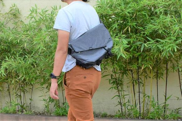 3倍に拡張するスリングバッグ、「SEKKEI M-Sling」を試してみた 