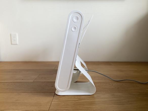 cadoの電気ヒーター、乾燥知らずで体に優しい。遠赤外線でじん