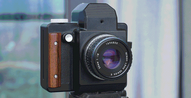 ほぼ一眼のインスタントカメラ、レンズ交換できてしっかりボケるって良