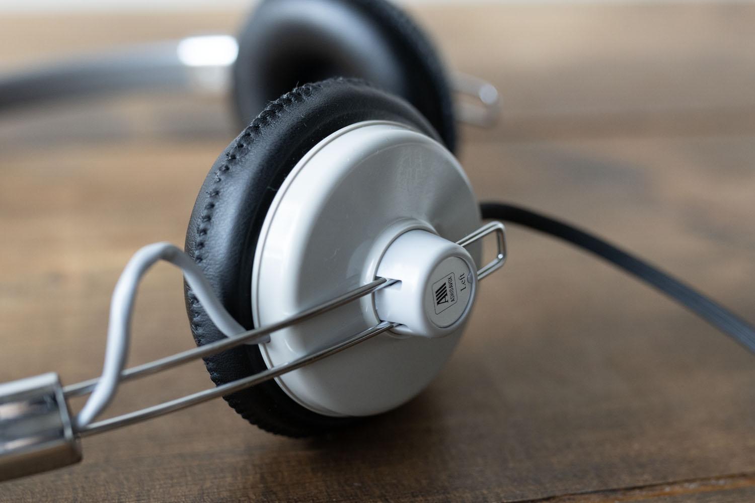 アンティーク 有線ヘッドホン東芝HR-50、2ウェイ、重さ575g