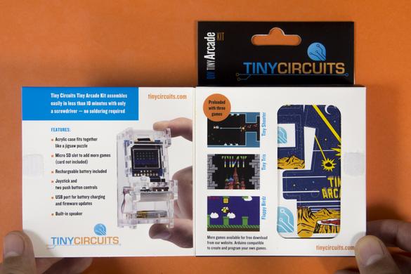 TINY ARCADE DIY KIT」は、30種類以上のタイトルが遊べるガチさも魅力 