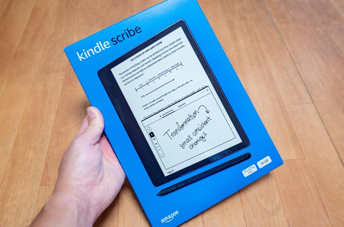 Kindle Scribe 64GB プレミアムペン＋純正カバー付 【公式通販】