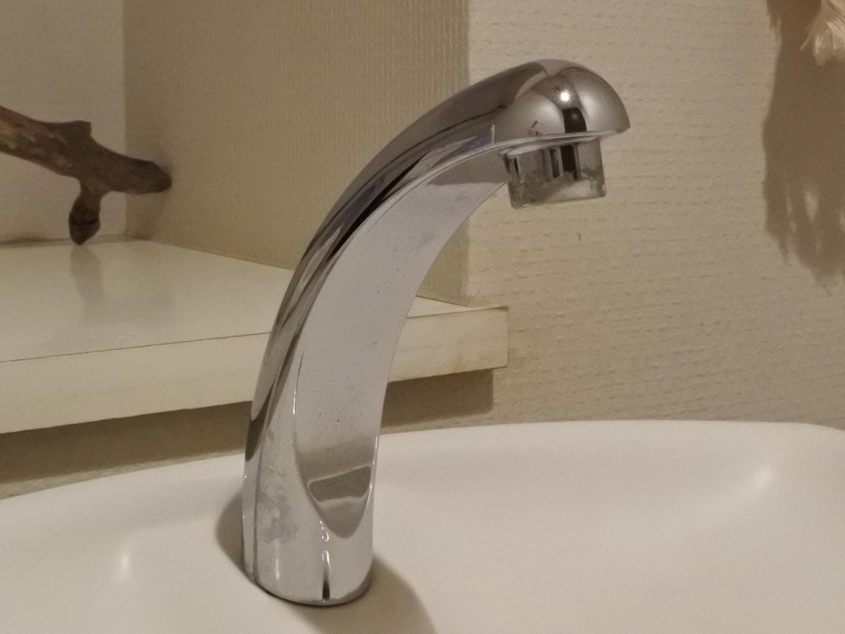 ピカピカになった水栓