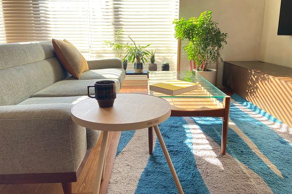 山崎実業×JOURNAL STANDARD FURNITUREのサイドテーブルは3通りに使える 