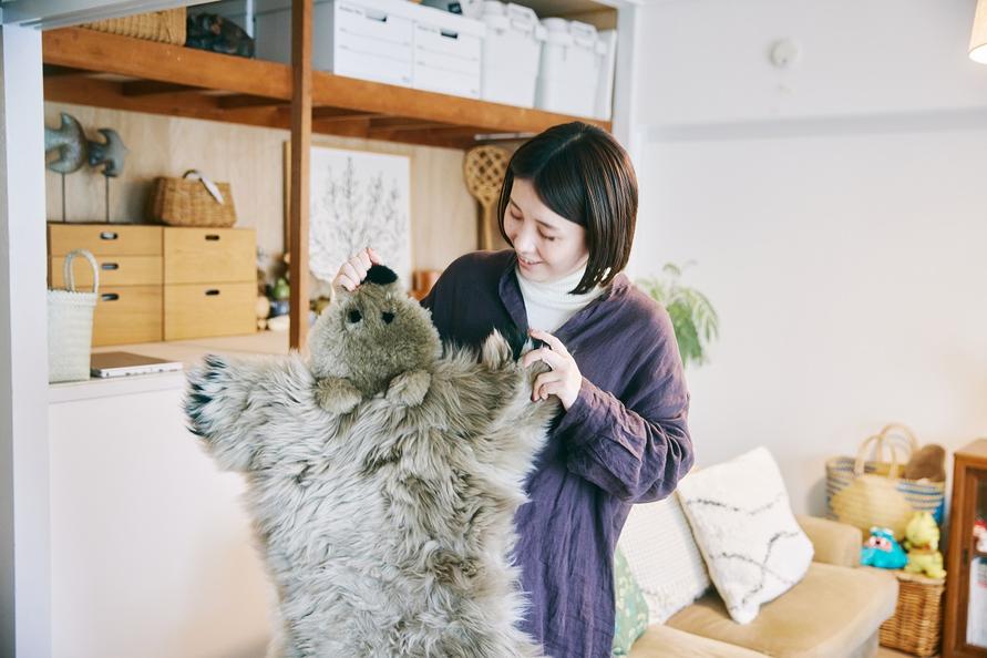 クマのラグ