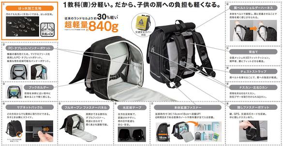 ニトリのランドセルは新時代に突入…！ 2万円以下なのに、超軽量で 