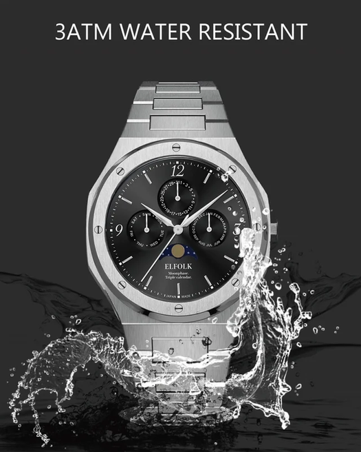 ムーンフェイズ搭載の国産腕時計「ELFOLK Lillie」のプロジェクトが