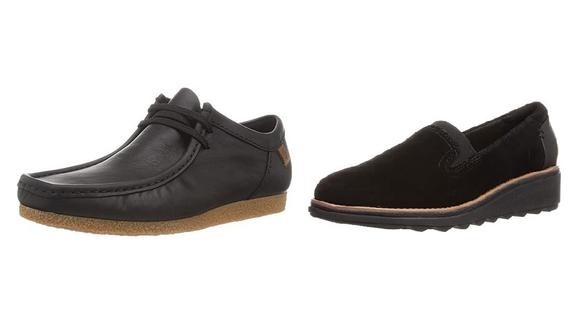 Clarks' shoes" are up 47% off today's limited sale! ROOMIE