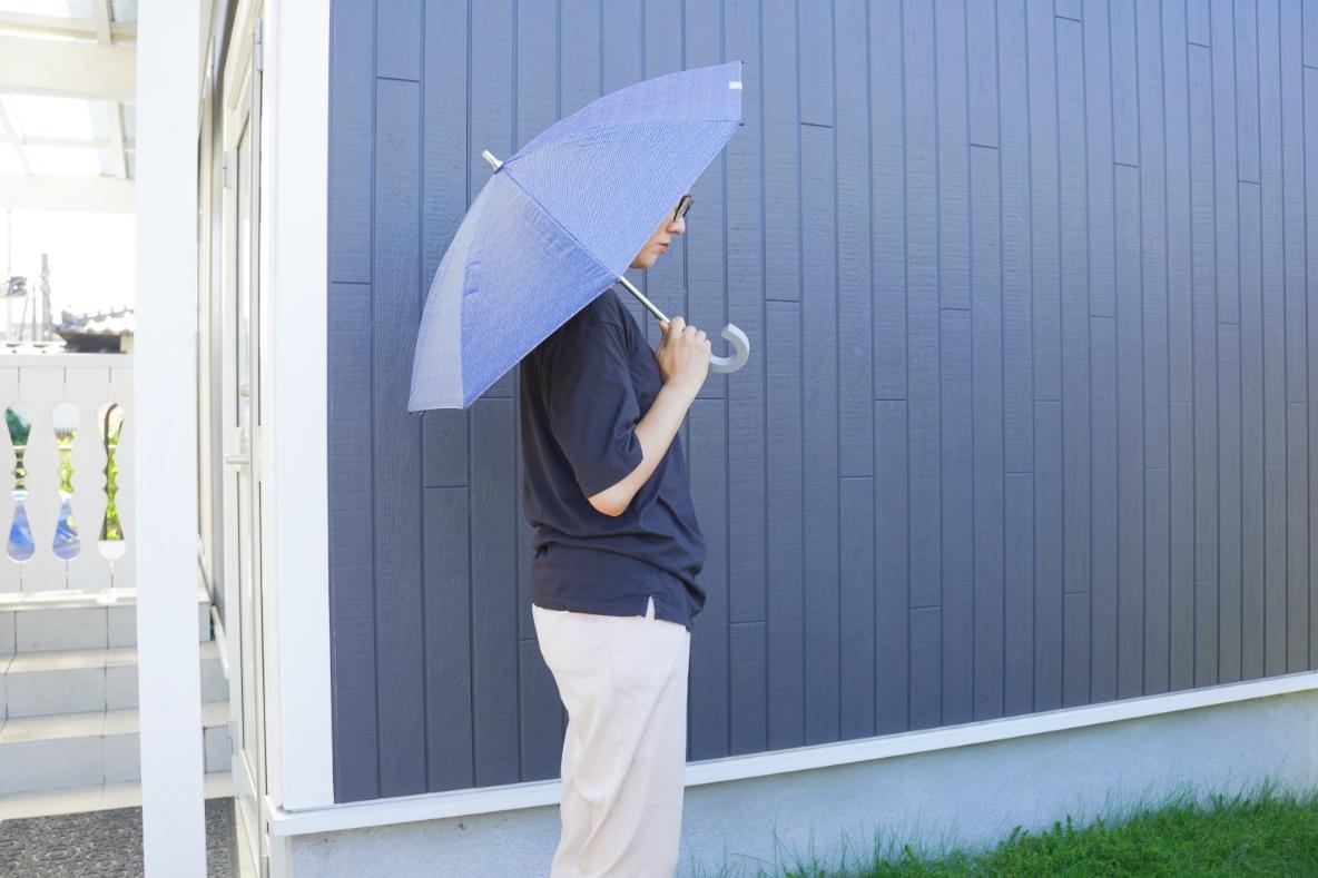 晴雨兼用のユニセックス日傘！ 小ぶりなサイズ感には理由があったんだ