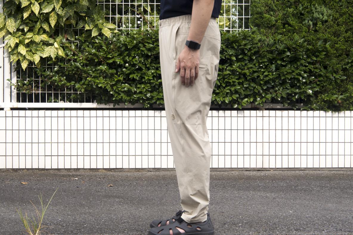THE NORTH FACEの「マウンテンカラーパンツ」が、暑い日でも快適