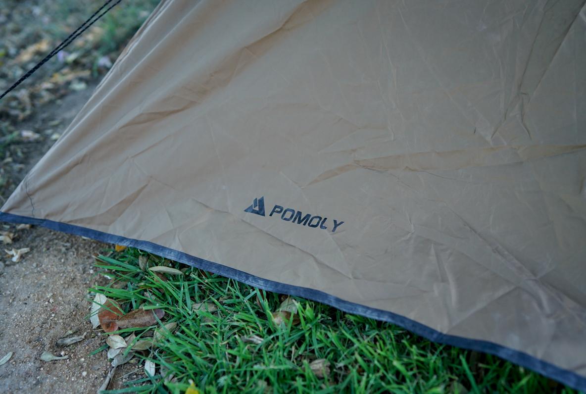 STOVEHUT70パップテント」、夏から冬まで快適に過ごせるテントだよ