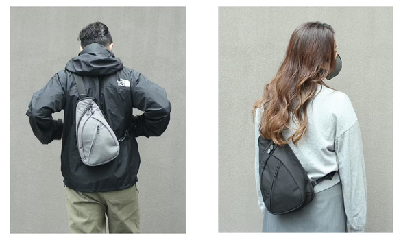 たったの254g！ 容量4.2Lでもケース入りスマホより軽い快適スリング