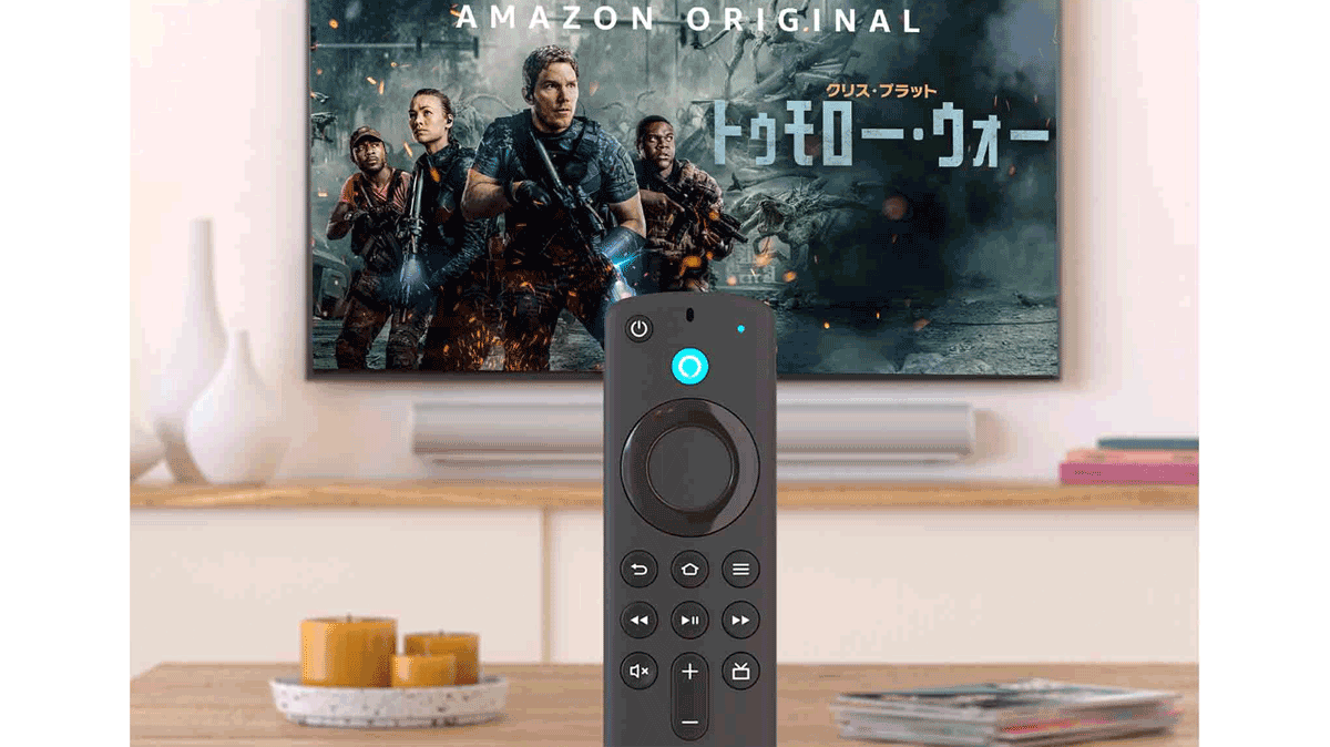 迫力の映像が今なら3,480円で。Fire TV Stick 4K Maxの第1世代が半額に