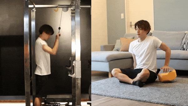 初心者でも手軽に使えるよ！ トレーニングジムが開発したボール型の宅