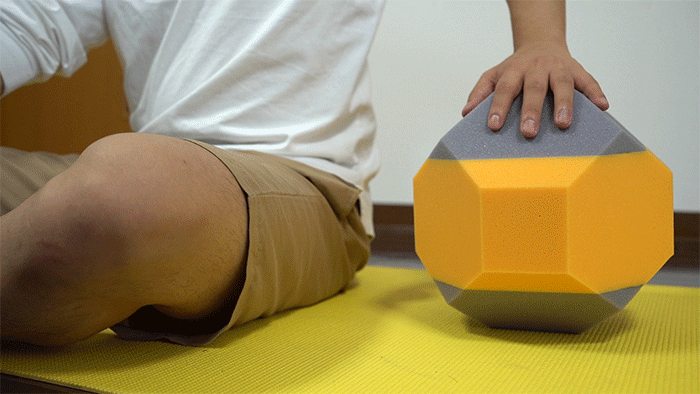 初心者でも手軽に使えるよ！ トレーニングジムが開発したボール型の宅
