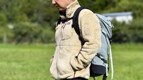 激レア企業ロゴPatagonia フリースゴルフサイクリング秋冬物