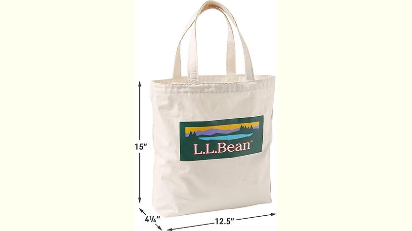 L.L.Beanの「人気トートバッグ」が28％OFFになってるよ。大容量と