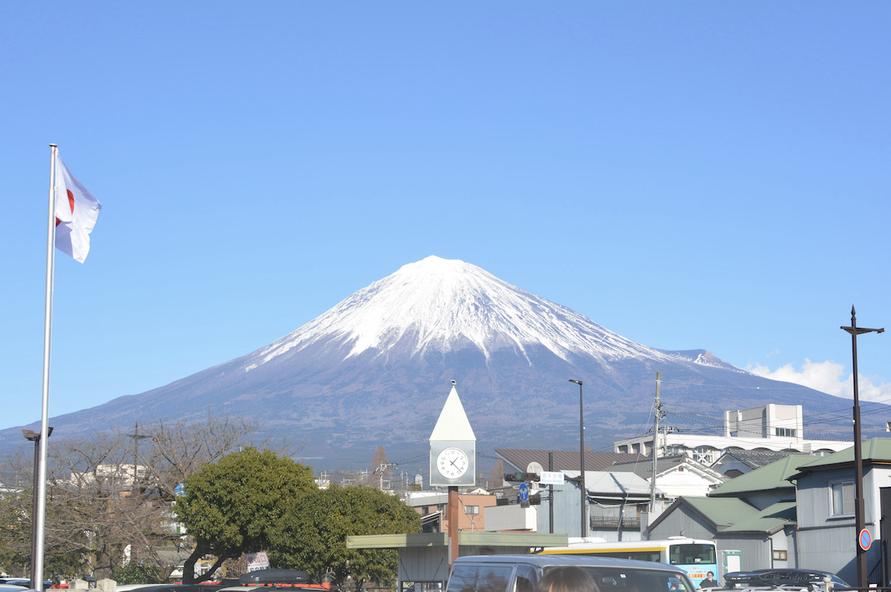 元旦の富士山