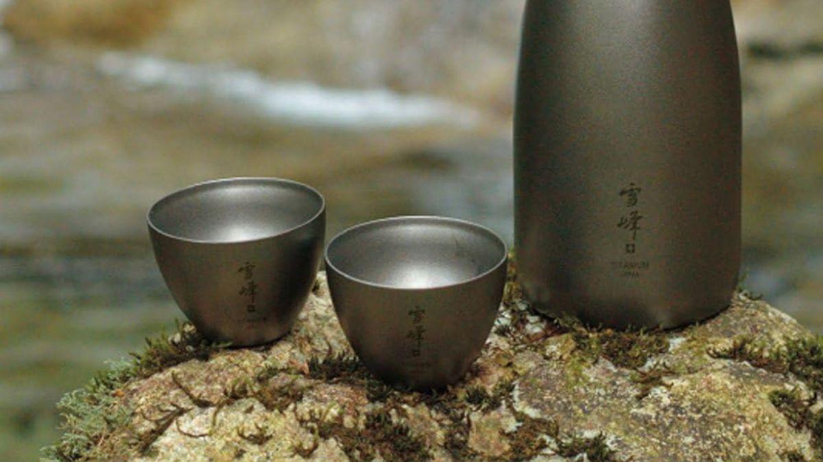 snowpeak 酒筒 スノーピーク 雪峰 （スノーピーク 酒筒 Titanium 
