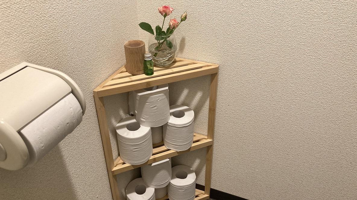 MUJI コーナーラック 木製 D16cm 無印良品の竹材ラックで「デッドスペースになりがちな部屋の隅」を有効