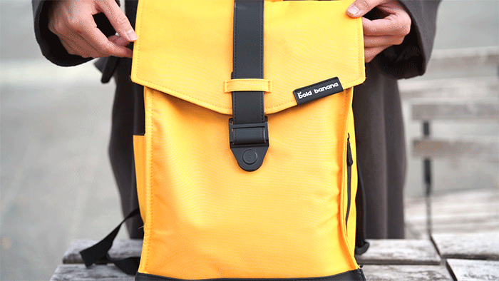 オランダ発のミニマルバックパック「bold banana」はシンプル オランダ発のミニマルバックパック「bold banana」はシンプル