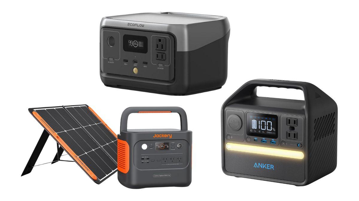 アウトドアや非常時の電源確保で大活躍♪❤ポータブル電源＆ソーラー 