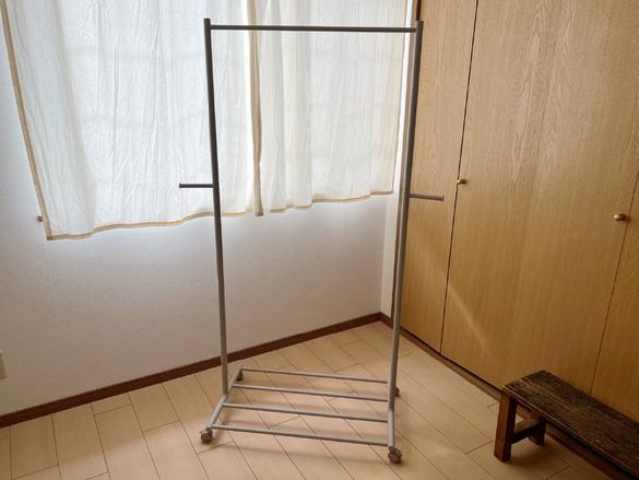 ☆無印良品☆ハンガーラック（布洗濯済み）