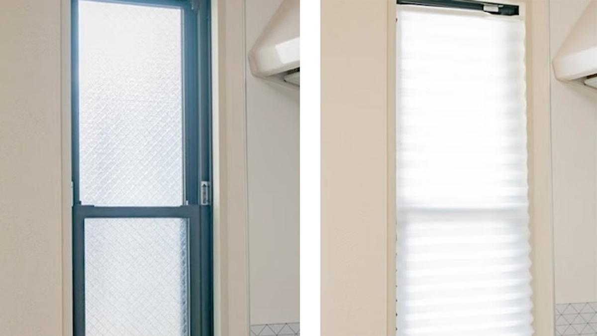 ワンコインで買えるIKEAの「小窓に合うブラインド」は、ネジ・クギ不要 