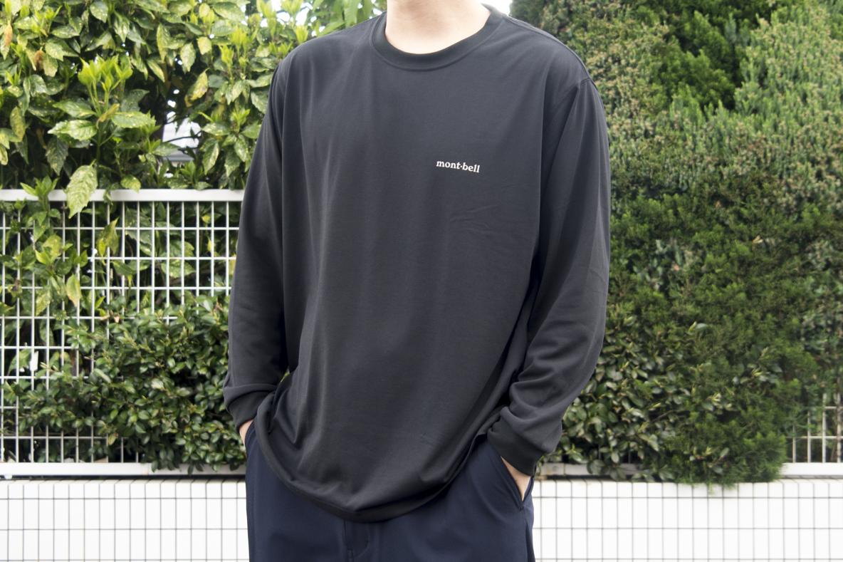 希少なデザイン　海外旅行の頂き物　 ロンＴ　XL 試着のみ美品 モンベル mont-bell WIC.ロングスリーブT Men's（メンズ）1114688