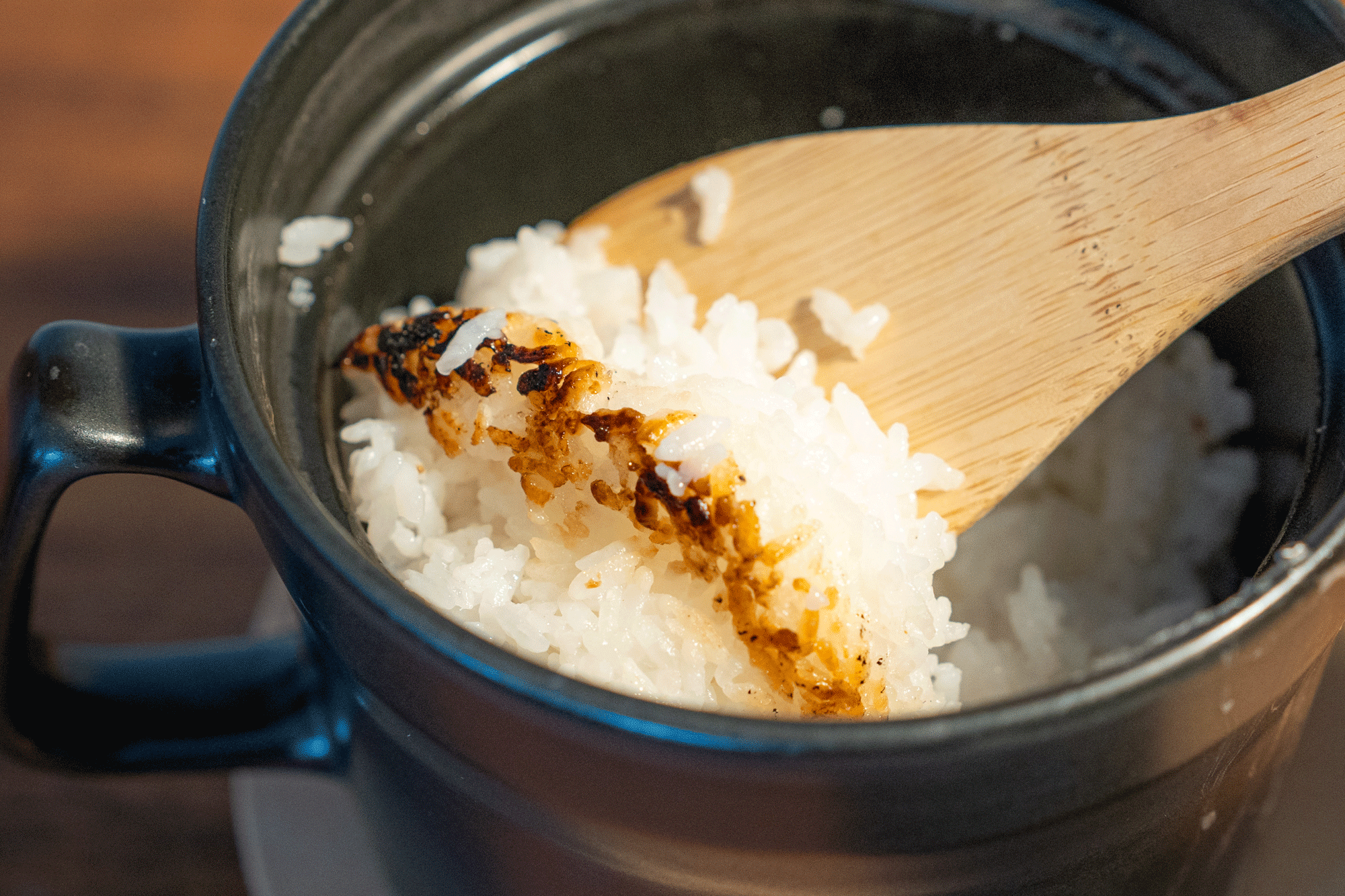やっぱり土鍋炊きは一味違うね！ 簡単に使えるマグ型土鍋でふっくら 