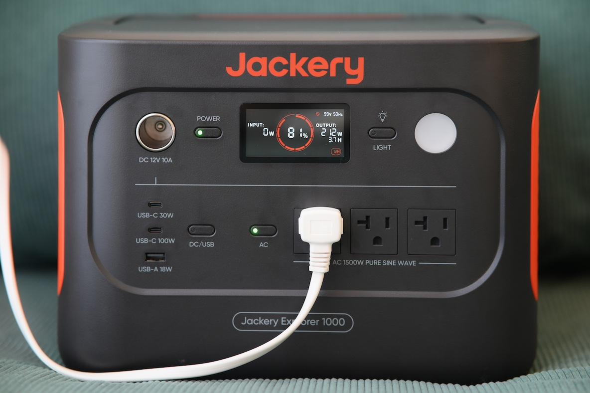 真夏の停電を想定してJackeryの新作ポータブル電源を使ってみた