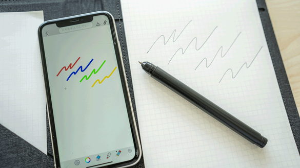 手書きを瞬時にデータ化できる「T-note2」は紙とペンで書くのが好きな