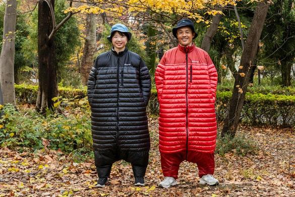モモンガトラベラー（momonga）着る寝袋 寝袋を”着る”新発想！着たまま動けるから快適,セーフティー,その