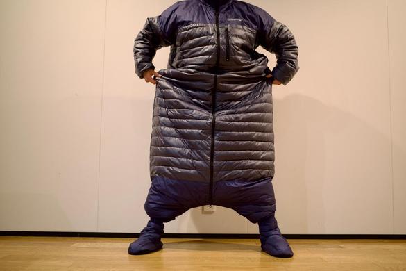 暖房いらずになれる「着る寝袋」がコンパクトになった！ 旅行や非常用