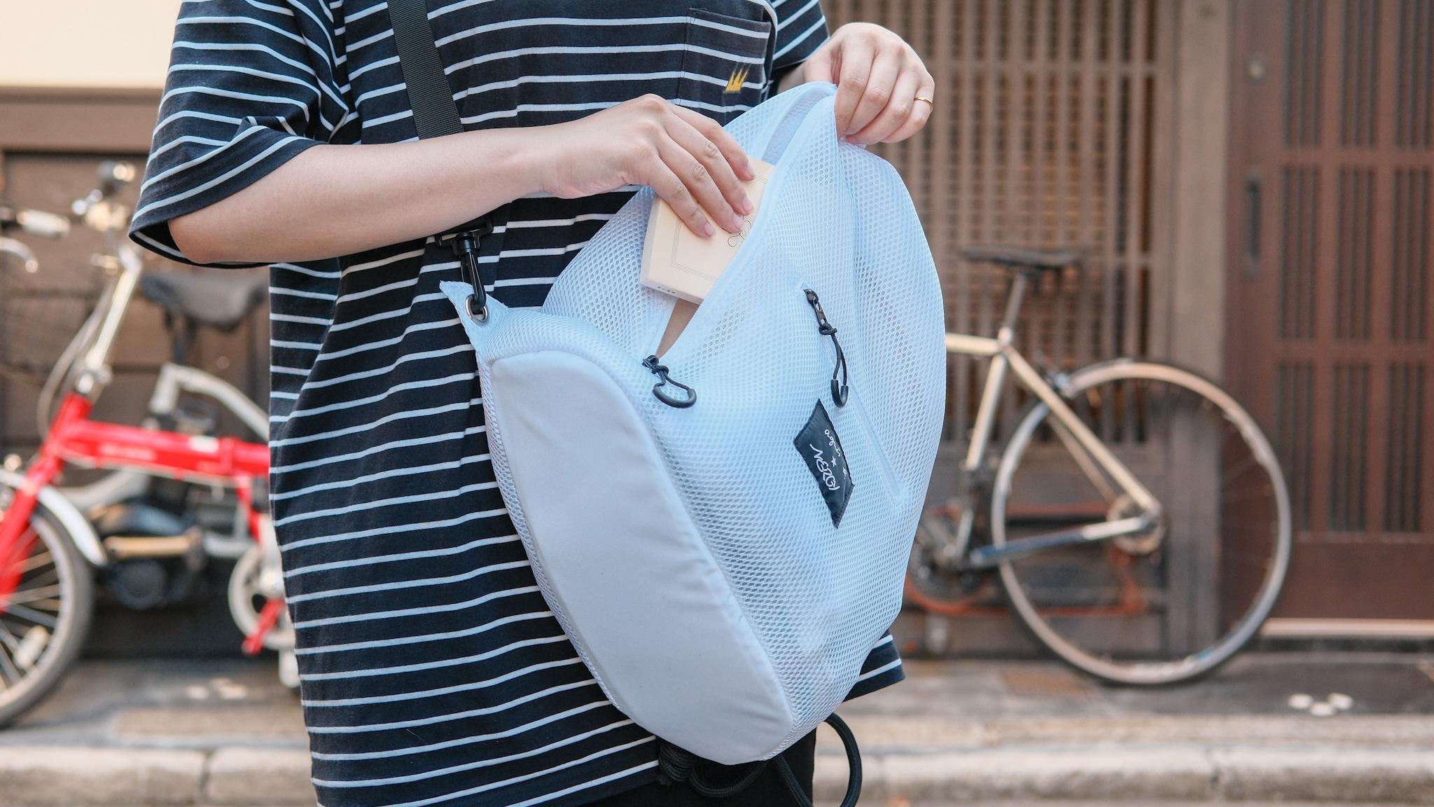 【本日限定価格】agnesb.×NERGYメッシュバックパッ&スパバックセット 本日限定価格】agnesb.×NERGYメッシュバックパッ&スパバックセット