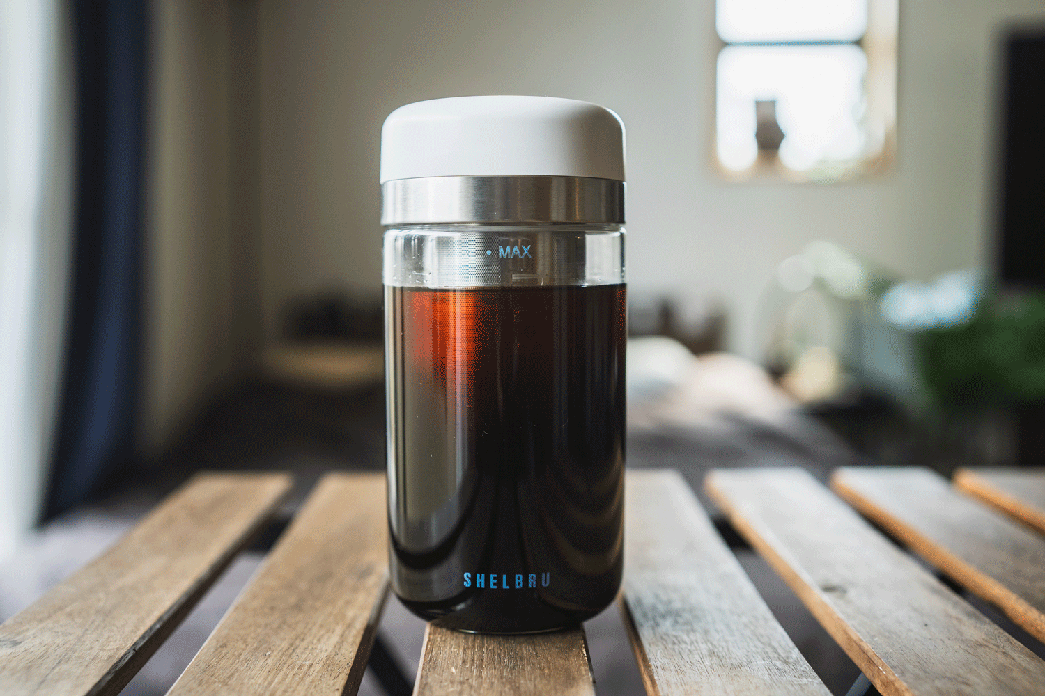 おいしいコールドブリューを常時ストックできる「SHELBRU」で おいしいコールドブリューを常時ストックできる「SHELBRU」で