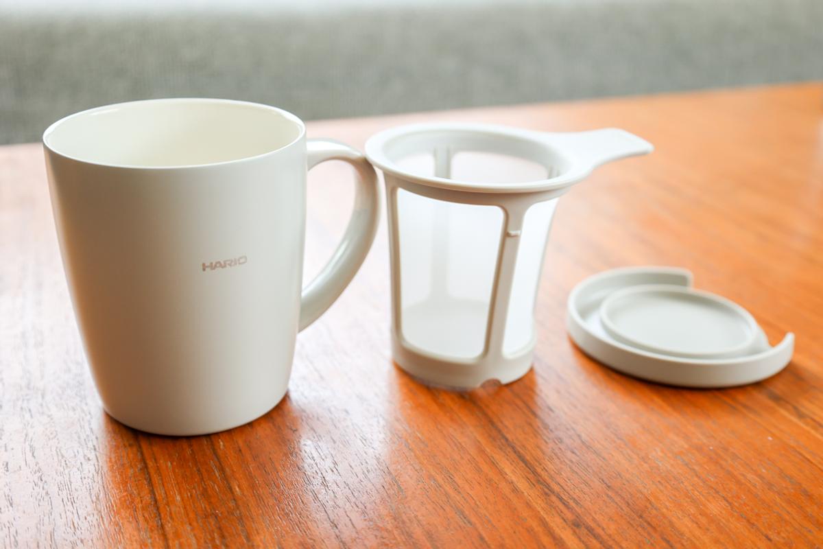 HARIO「ティー&コーヒーメーカーマグ」