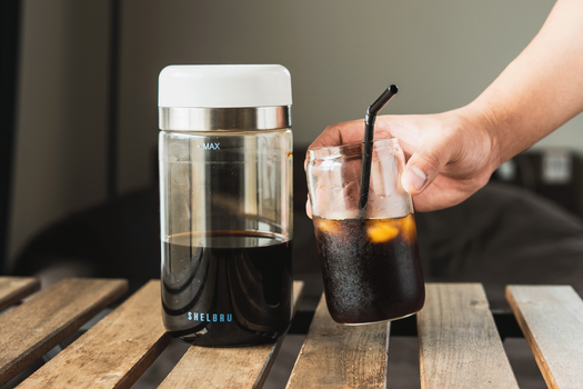 おいしいコールドブリューを常時ストックできる「SHELBRU」でお家