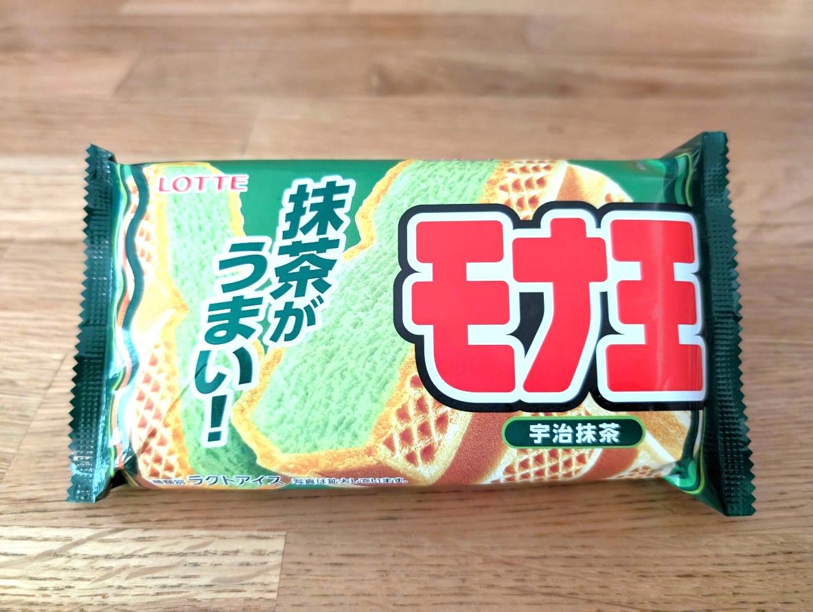 抹茶モナカ モナカと抹茶が一体となった夢のアイス【ROOMIEのアイス日記